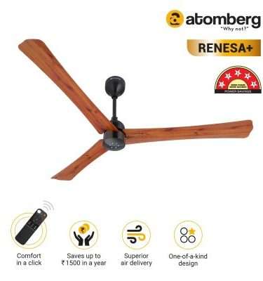 atomberg Renesa+ 1400mm 32W BLDC motor Energy Saving Fan