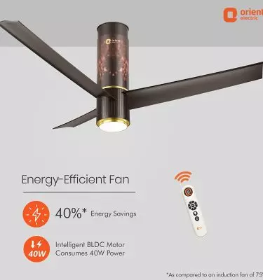 Orient Electric Aeroslim 1200mm BLDC motor Smart Ceiling Fan