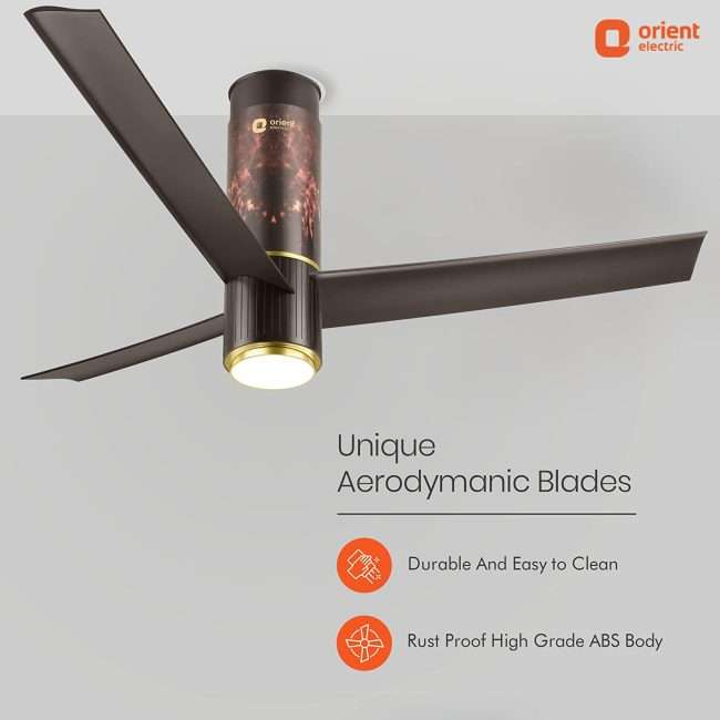 Orient Electric Aeroslim 1200mm BLDC motor Smart Ceiling Fan