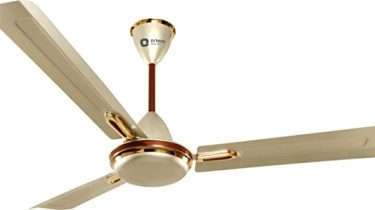 Orient Quasar Ornamental 1200mm Ceiling Fan (Metallic Ivory Cherry)