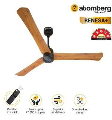 atomberg Renesa+ 1200mm BLDC Motor 5 Star Rated Ceiling Fans