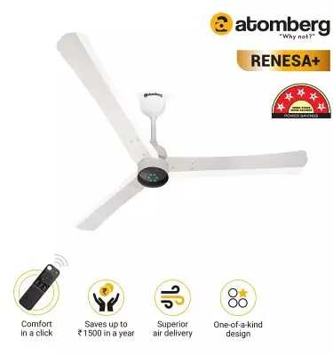 atomberg Renesa+ 1200mm BLDC Motor 5 Star Rated Ceiling Fans