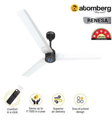 atomberg Renesa 1200mm BLDC Motor 5 Star Rated Ceiling Fans