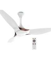 Crompton Silent Pro Enso 1225 mm (48 inch) ActivBLDC Remote-controlled Ceiling Fan with Anti-Dust Technology (Silk White)