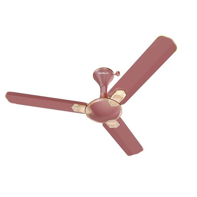 Havells Carnesia i 1200mm Ceiling Fan (Metallic Brown LT Copper)