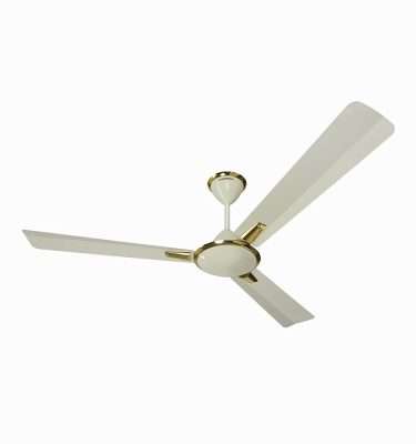 Crompton Aura 1200 mm (48 inch) High Speed Decorative Ceiling Fan (Ivory)