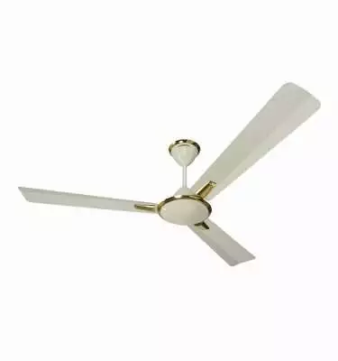 Crompton Aura 1200 mm (48 inch) High Speed Decorative Ceiling Fan (Ivory)