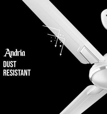 Havells Andria 1200mm Ceiling Fan (Pearl White)