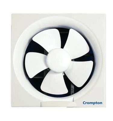 Crompton Plastic Brisk Air Plus 6-Inch Exhaust Fan (White)