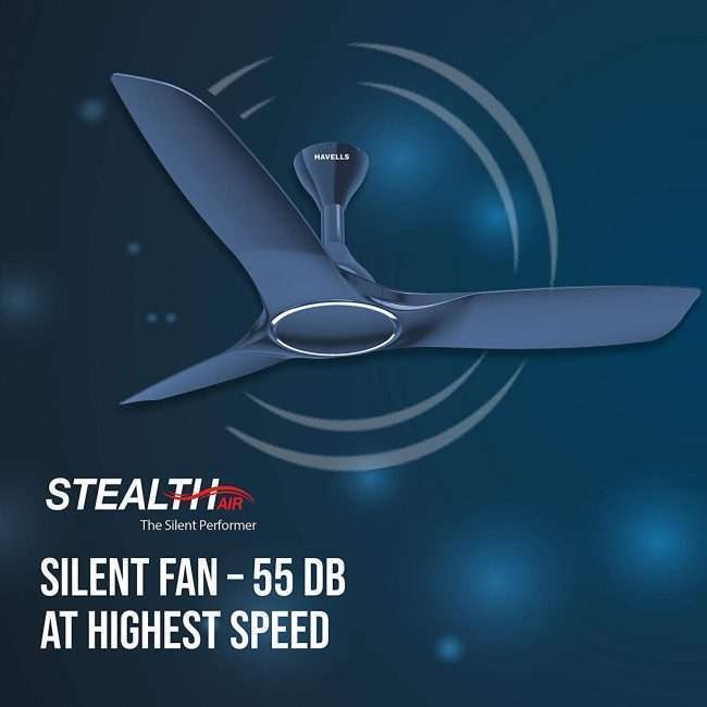 Havells Stealth Air Ceiling Fan (Indigo Blue)