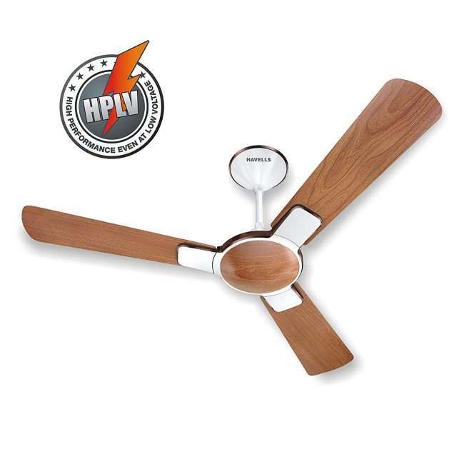 Havells Enticer Vineer 1200mm Ceiling Fan (Walnut)