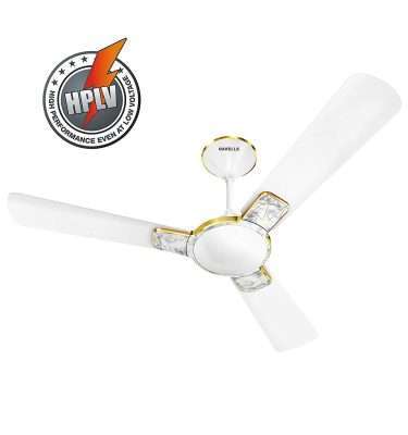 Havells Enticer Art 1200mm Ceiling Fan (Peral White)