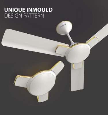 Havells Enticer 1200mm Ceiling Fan (Pearl White Gold)