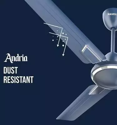 Havells Andria 1200mm Ceiling Fan (Indigo Blue)