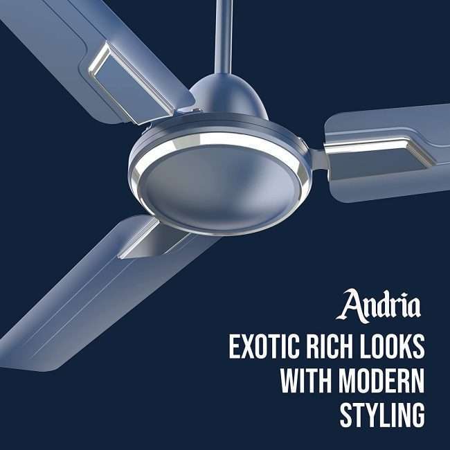 Havells Andria 1200mm Ceiling Fan (Indigo Blue)