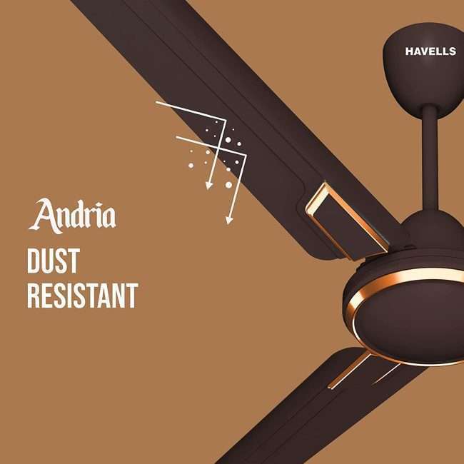 Havells Andria 1200mm Ceiling Fan (Espresso Brown)