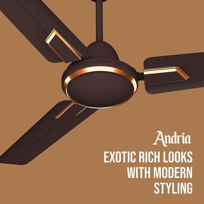 Havells Andria 1200mm Ceiling Fan (Espresso Brown)