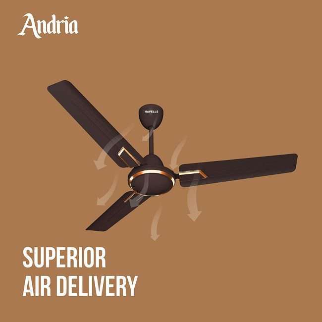 Havells Andria 1200mm Ceiling Fan (Espresso Brown)