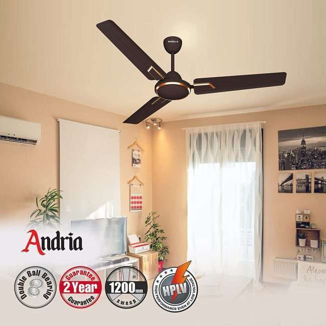 Havells Andria 1200mm Ceiling Fan (Espresso Brown)