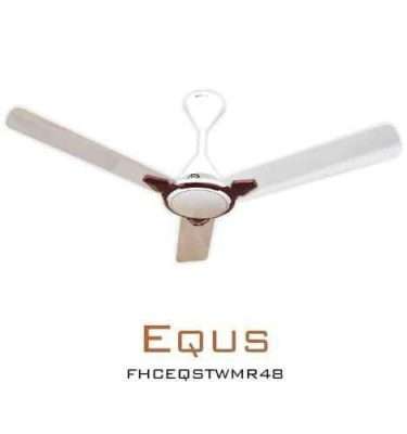 Havells Equs 1200mm Ceiling Fan (White Maroon)