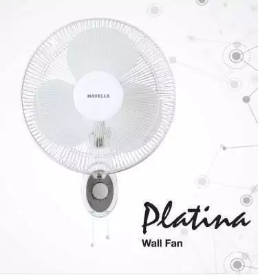 Havells Platina 400mm Wall Fan (White)