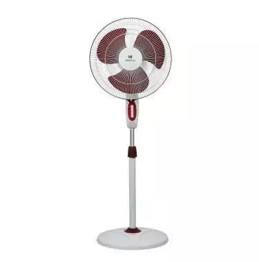 Havells Accelero HS 400mm Pedestal Fan (White Red)