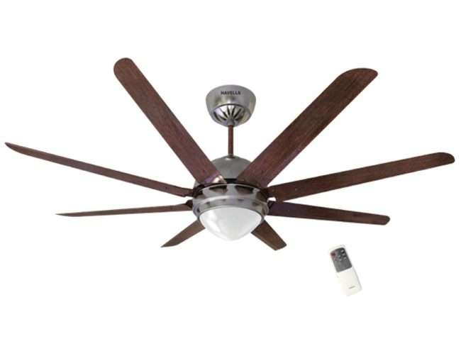 Havells Octet Underlight 1320mm Ceiling Fan (Brushed Nickel - Wenge)