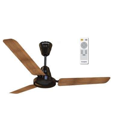 Crompton Energion HS 1200mm (48 inch) High Speed 5S Energy Efficient BLDC Ceiling Fan (Light Pinewood)