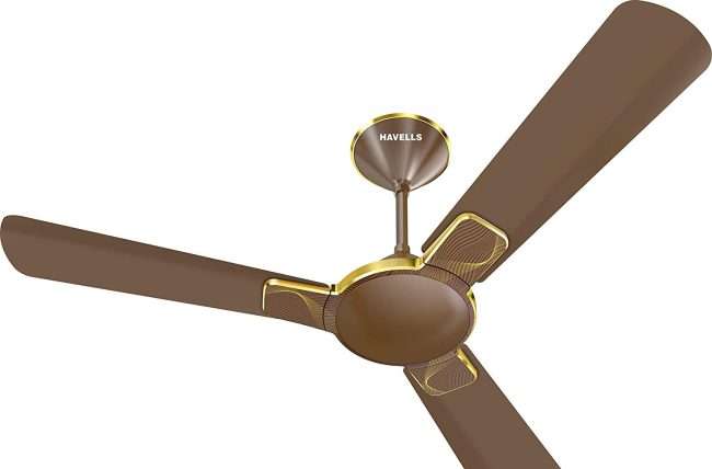 Havells Enticer Art 1200mm Ceiling Fan (Pearl Brown Gold)