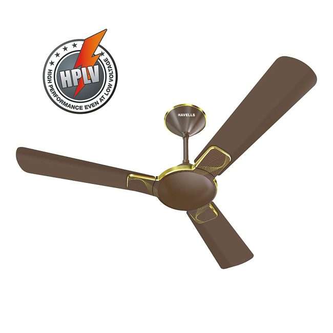 Havells Enticer Art 1200mm Ceiling Fan (Pearl Brown Gold)