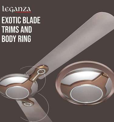 Havells Leganza 3 Blade 1200mm Ceiling Fan (Mist Honey)