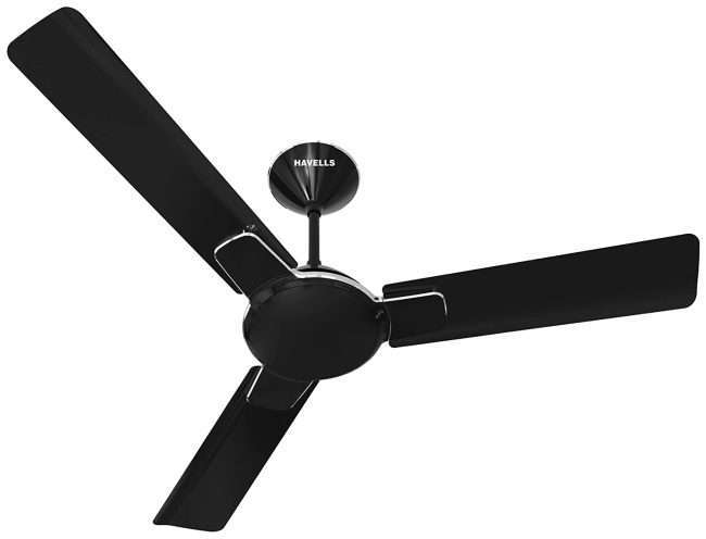 Havells Enticer 1200mm Ceiling Fan (Mettalic Black Chrome)