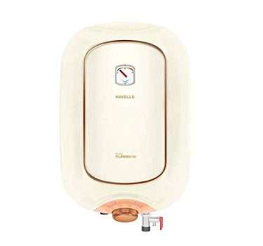 Havells 25 Litre Water Storage Geyser PURO TURBO DX Ivory Pink