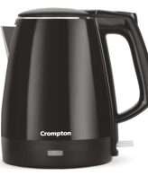 Crompton Activ Hot 1.5 Litres Cool Touch Electric Kettle (Black)