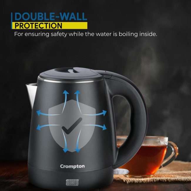 Crompton Activ Hot 1-Litre Electric Kettle