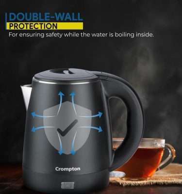 Crompton Activ Hot 1-Litre Electric Kettle