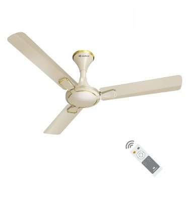 Havells Milor BLDC 1200mm Energy Saving with Remote Control 5 Star Ceiling Fan (Pearl Ivory Gold)