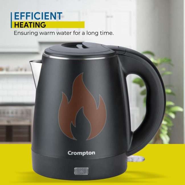 Crompton Activ Hot 1-Litre Electric Kettle