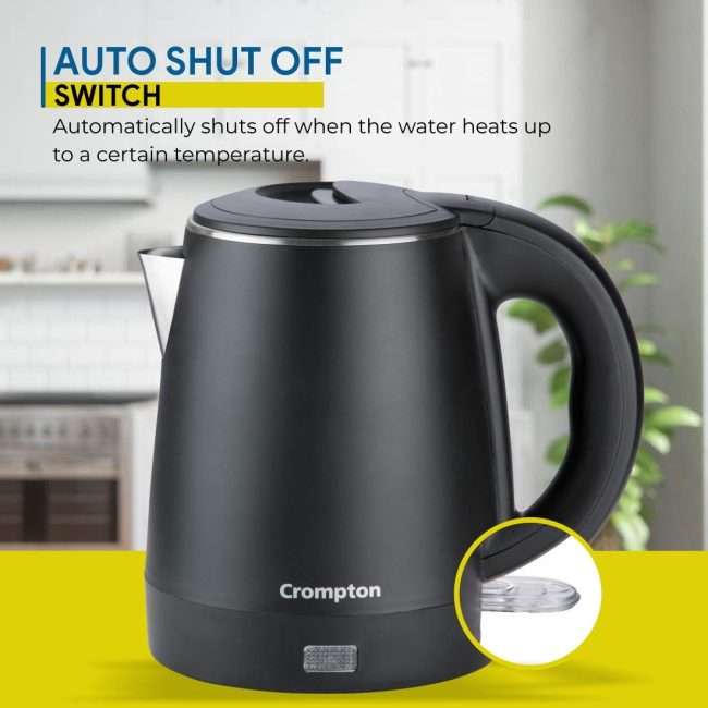 Crompton Activ Hot 1-Litre Electric Kettle