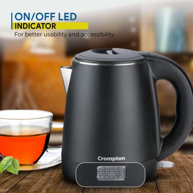 Crompton Activ Hot 1-Litre Electric Kettle