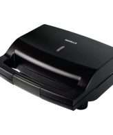 Havells Big Fill 2 Slice 750 watt Sandwich Maker with LED Indicator, Non Stick Coated Plate (Black), (Model: GHCSTCWK075)