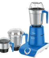 Havells Maxx Grind Plus 750 Watt Mixer Grinder with 3 Stainless Steel Jar and Overload indicator (Blue)