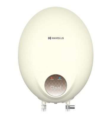 Havells Opal 3 Litre ISI Marked Star Vertical Instant Water Heater (Ivory, 3000 Watts)