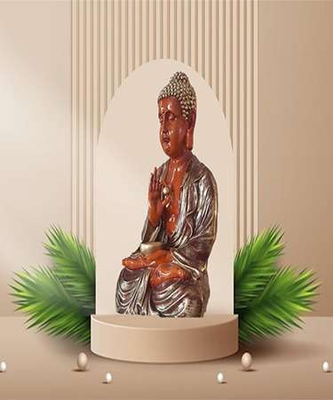 Buddha Idol - Home Decor Decoration Buddha Idol, Statue Showpiece Gift Item